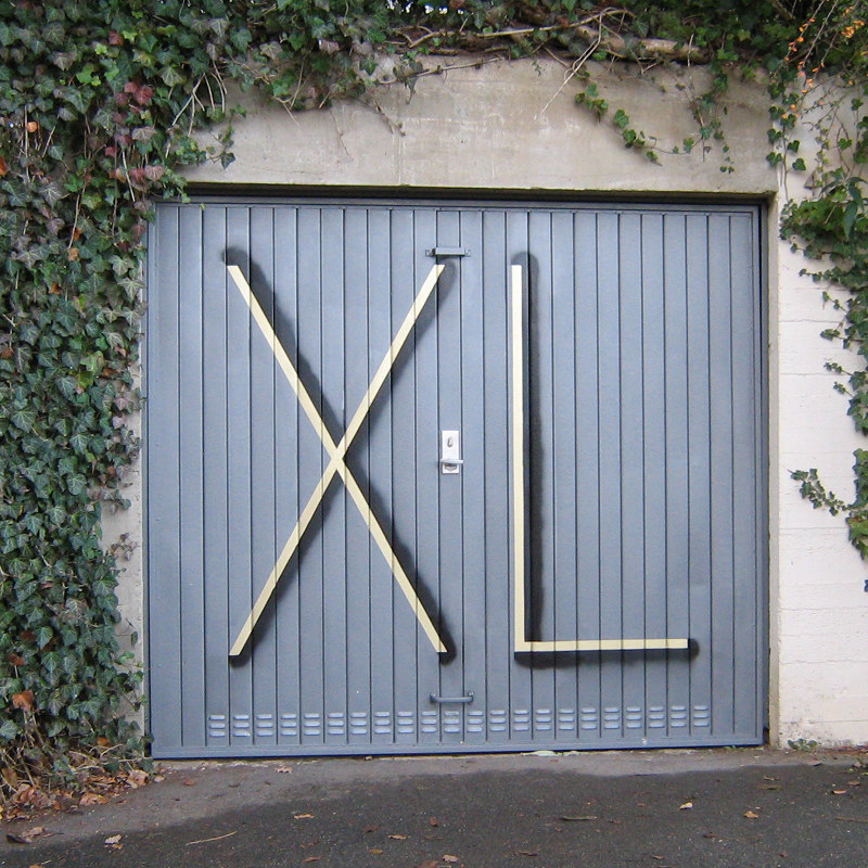 Garagenaufschrift