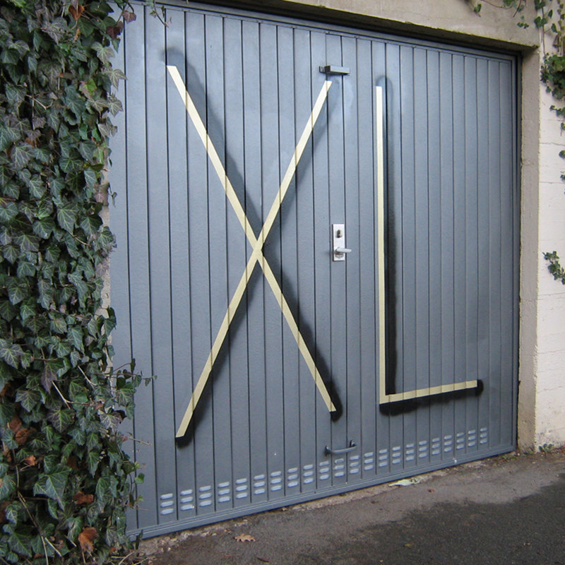 Garagenaufschrift